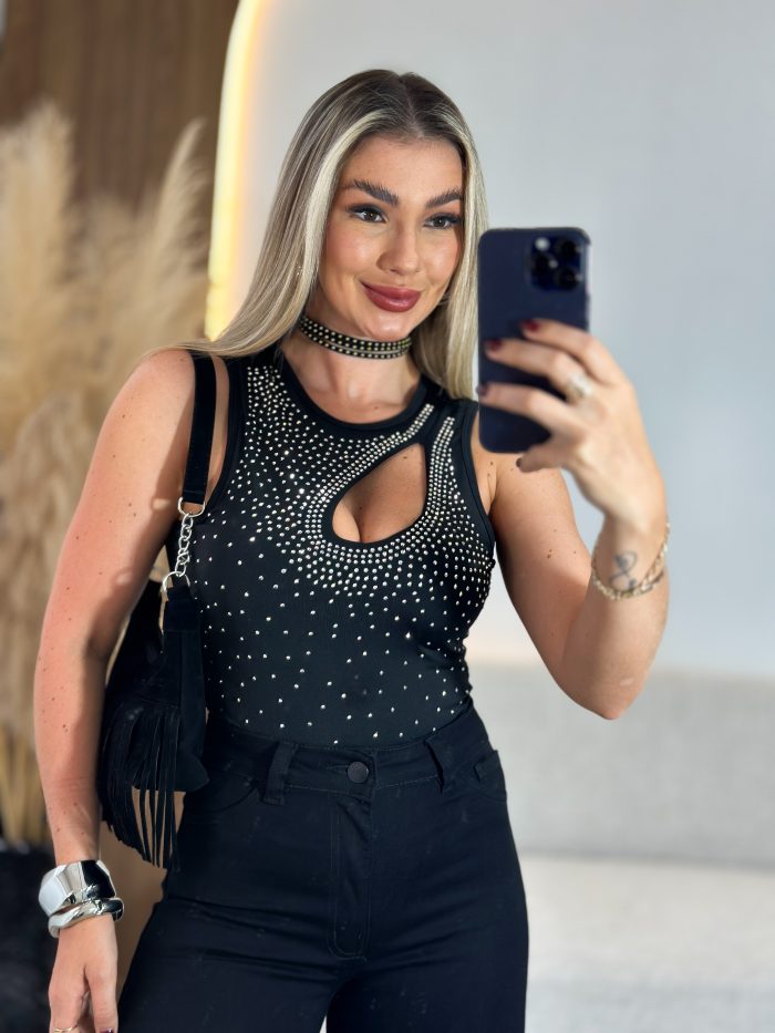 Cropped Luana Preto