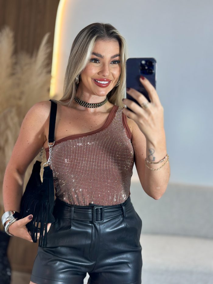 Body Lauana Marrom