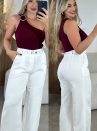 Calça Karina Branco