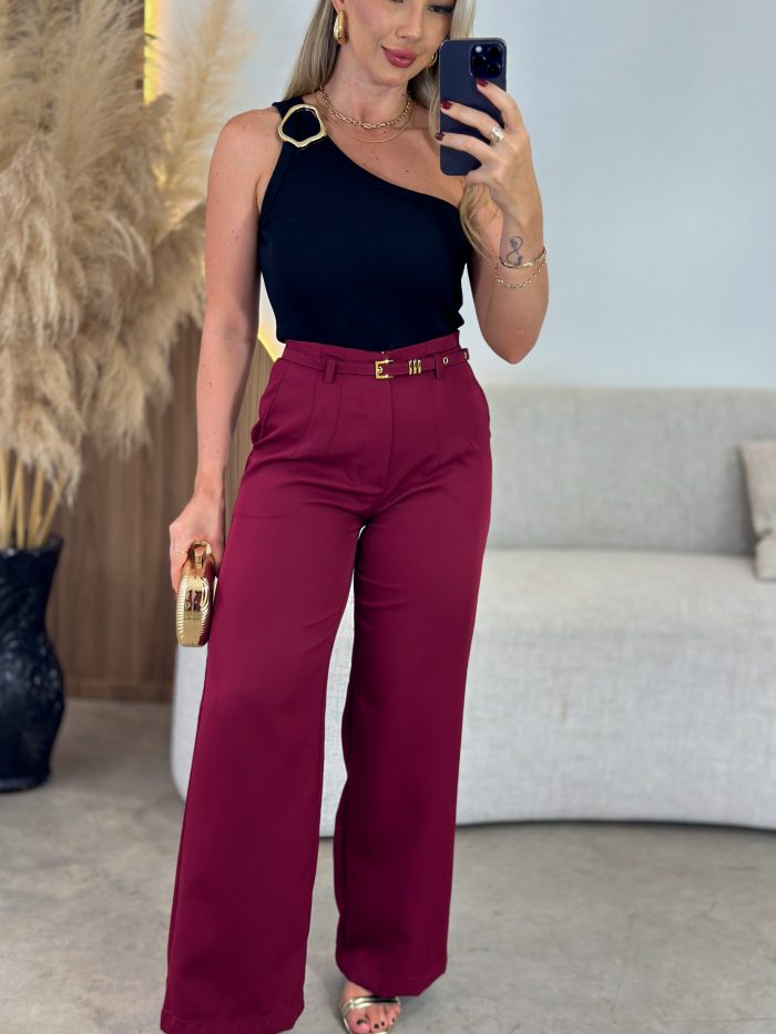 Calça Karina Bordo