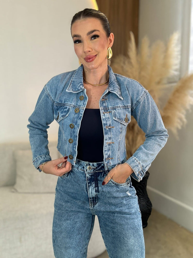 Jaqueta Jeans Raiury