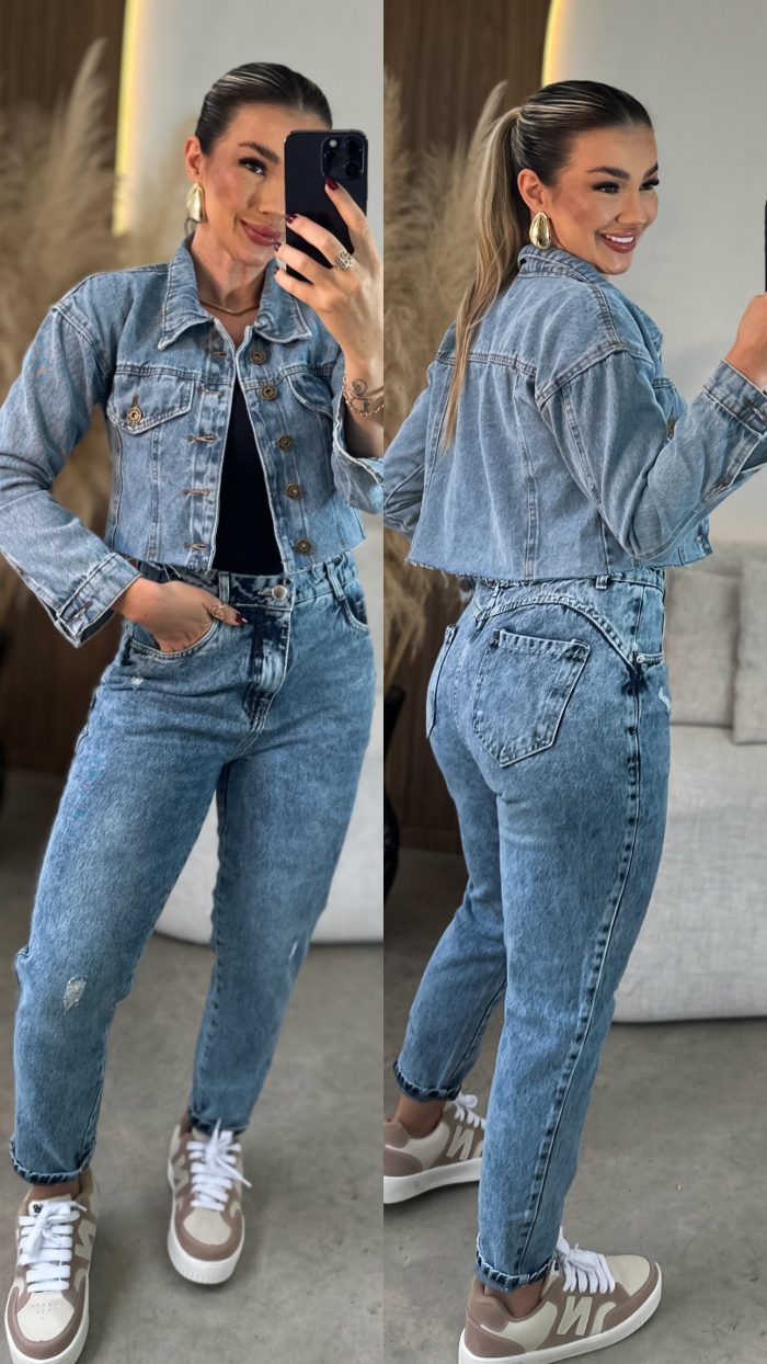 Calça Mom Alanis