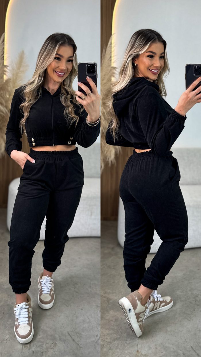 Conjunto Sofia Preto