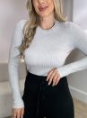 Blusa Modal Sharon Cinza
