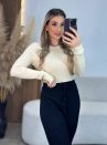 Blusa Modal Sharon Bege