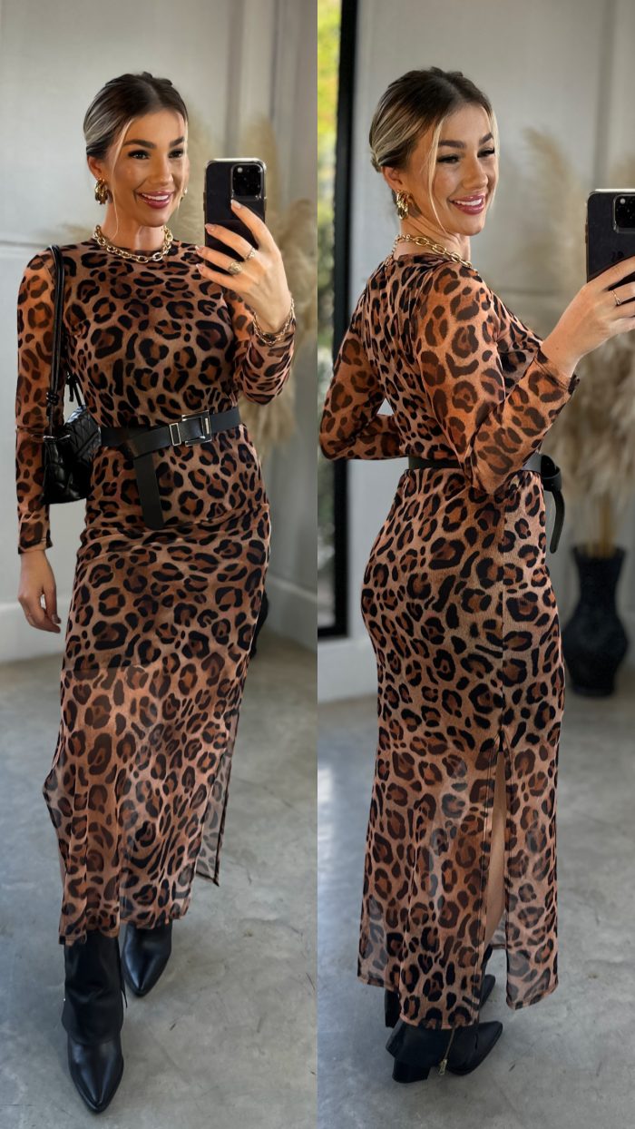 Vestido Madalena Onça