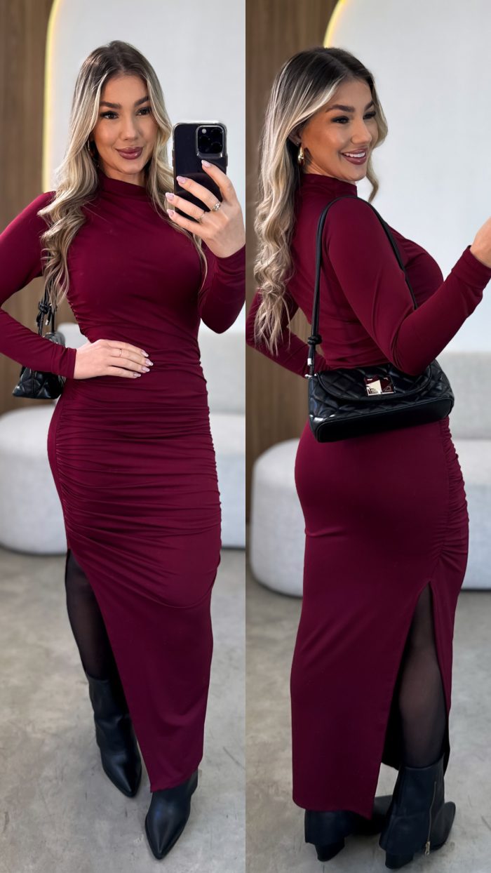 Vestido Ariana Bordo