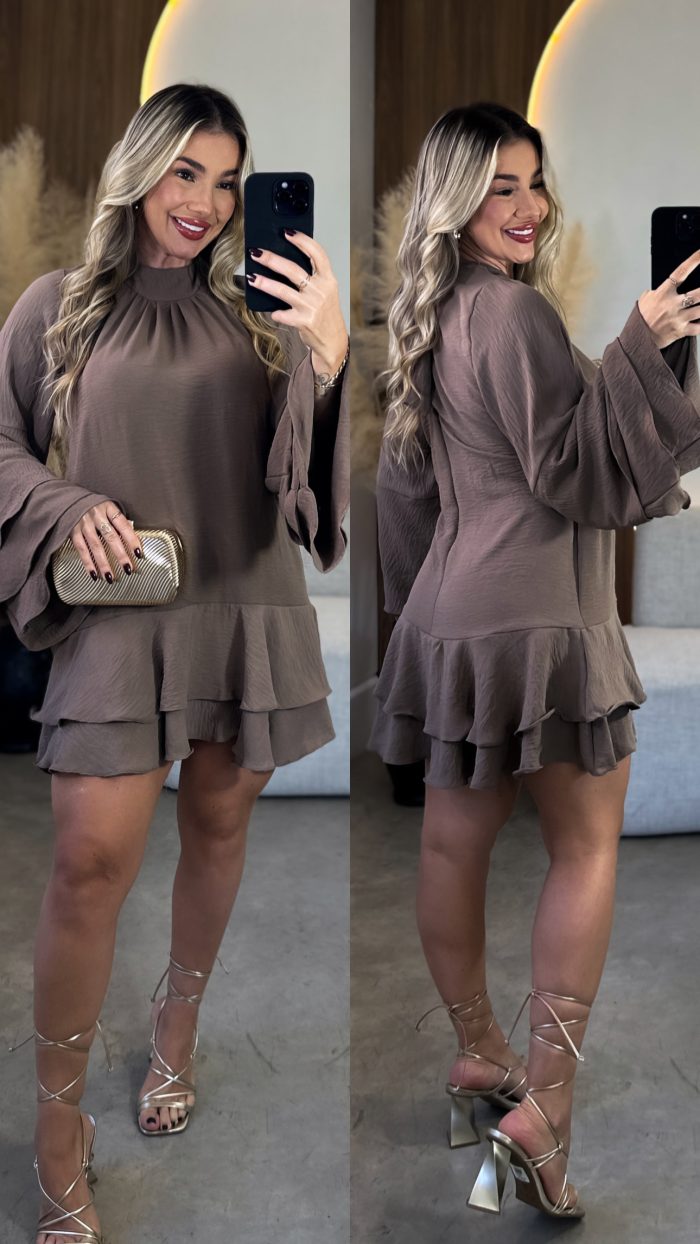 Vestido Vania Nude
