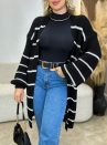 Cardigan Helena Preto