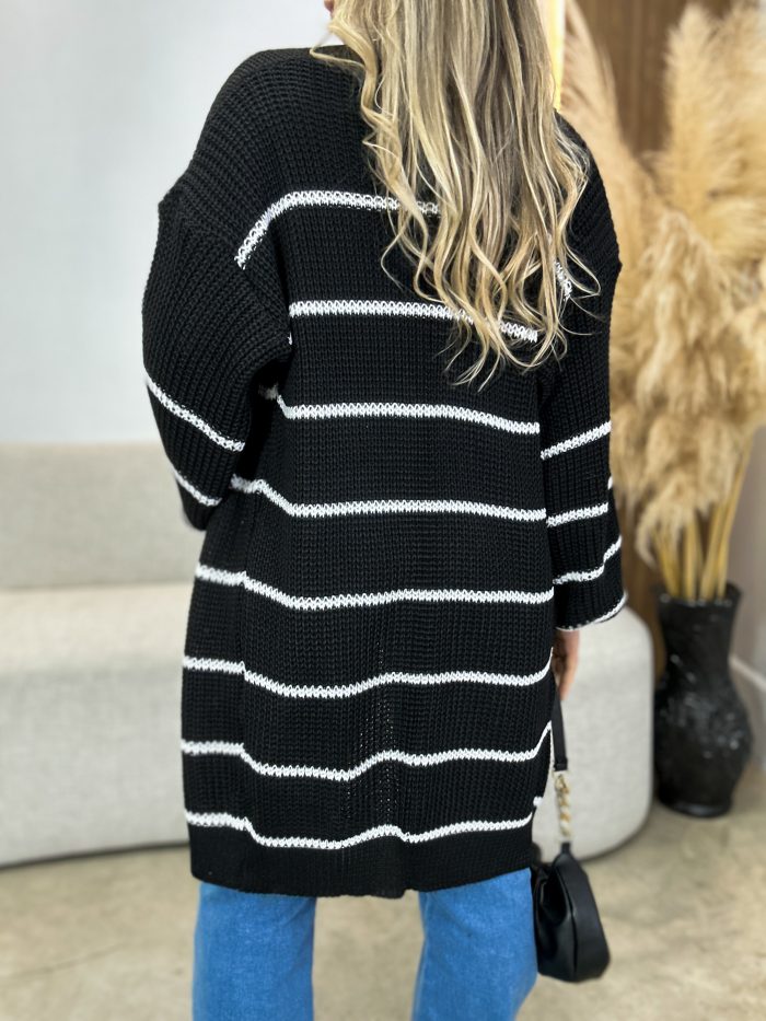 Cardigan Helena Preto
