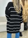 Cardigan Helena Preto