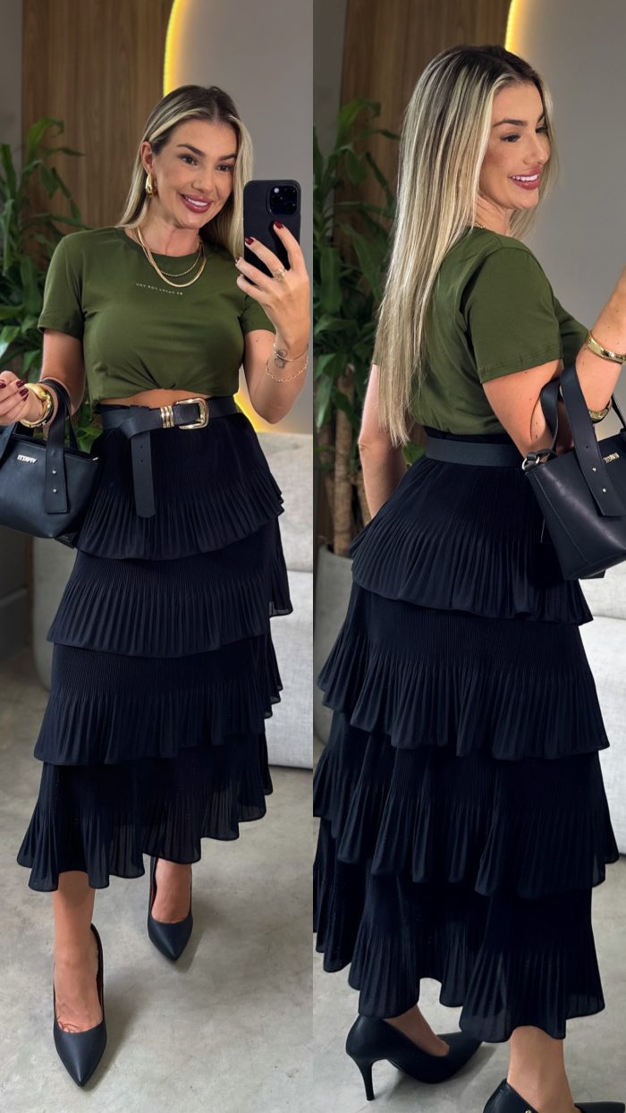 Saia Camelia Preto