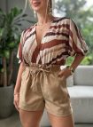 Short Linho Helo Nude