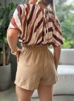 Short Linho Helo Nude