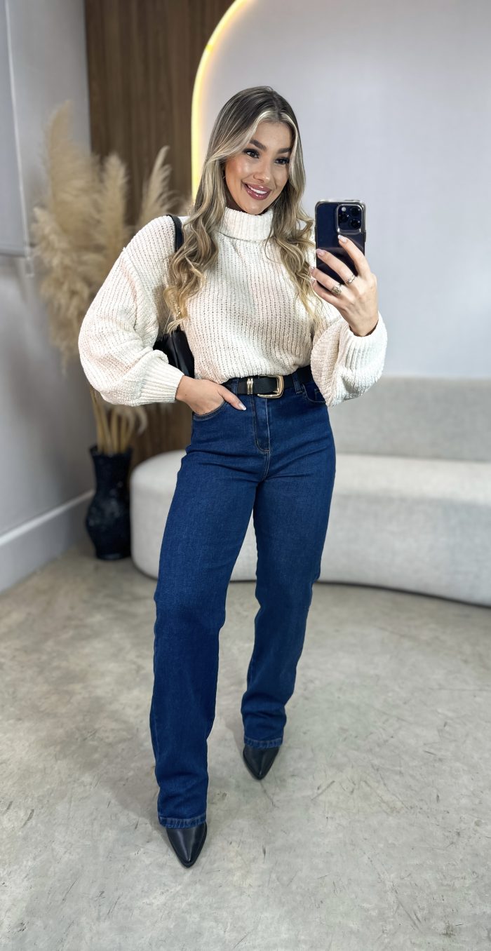 Calça Wide Leg Bruna
