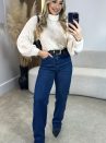 Calça Wide Leg Bruna