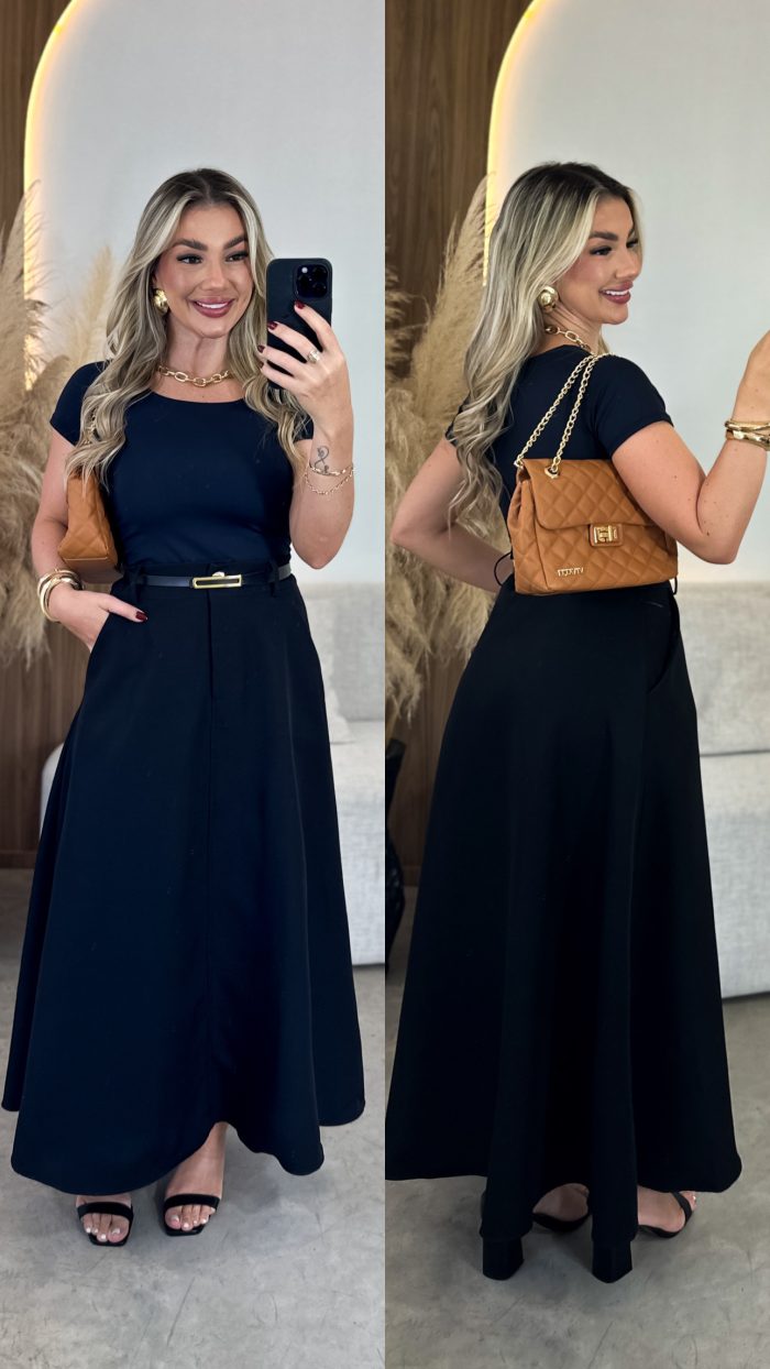 Saia Margô Preto