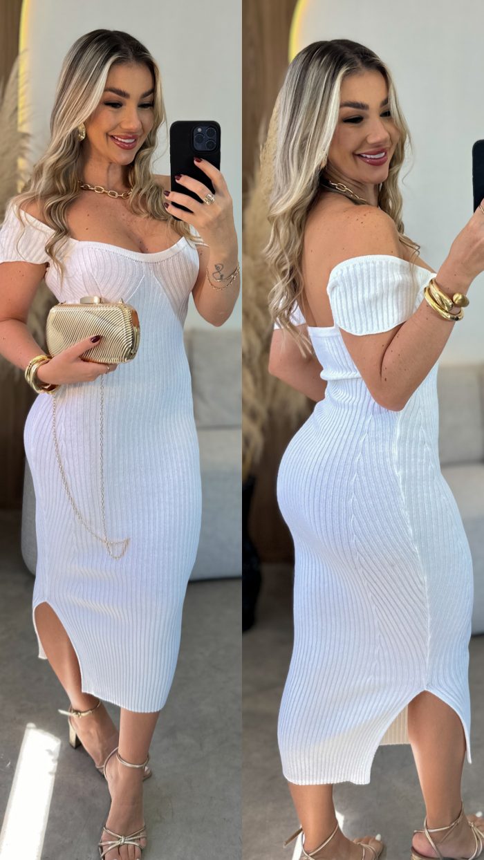 Vestido Modal Ana Branco