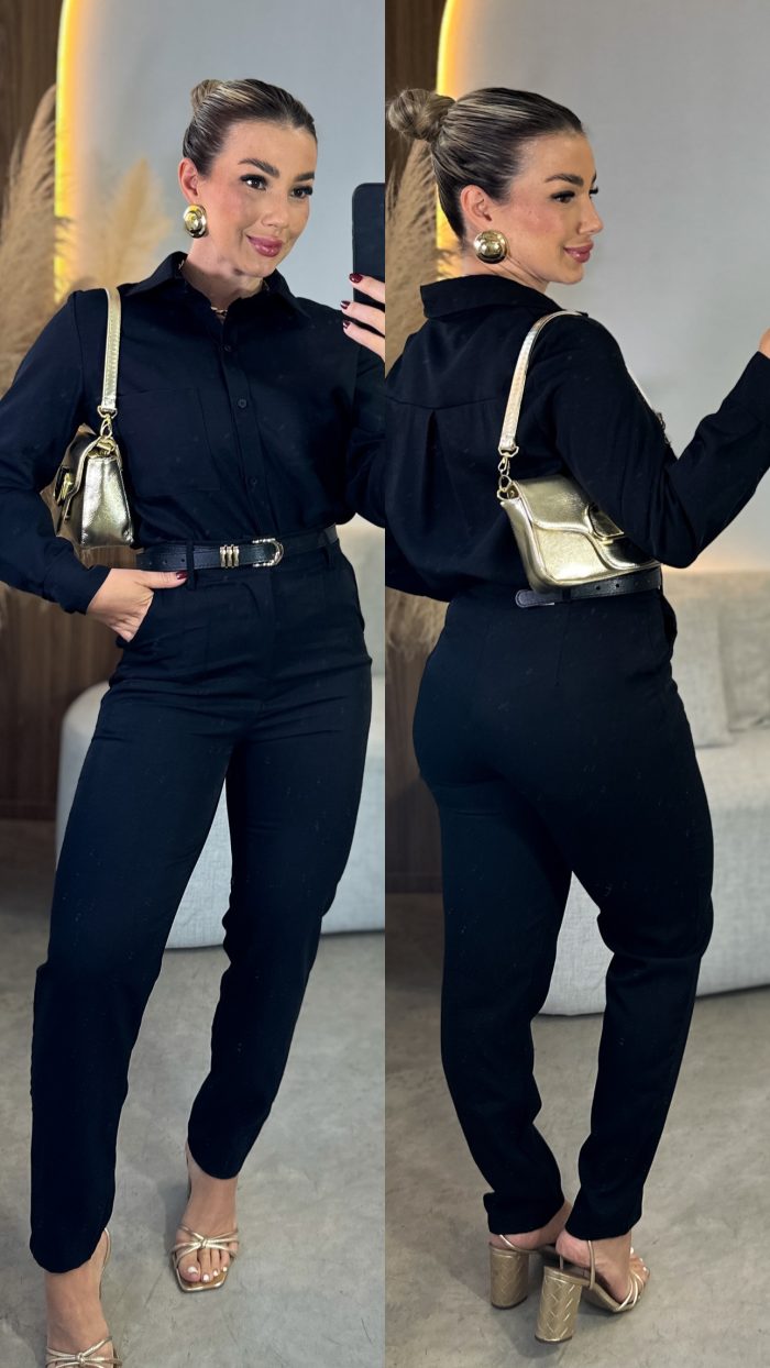 Conjunto Celina Preto